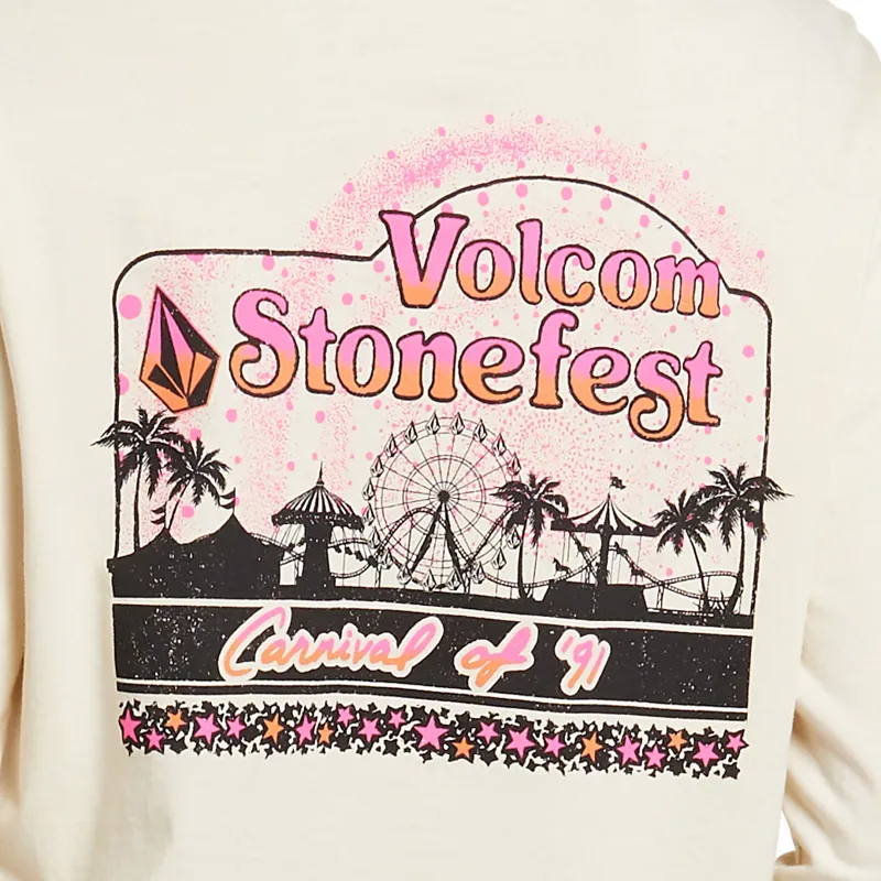 Volcom The Volcom Stones Long Sleeve T-Shirt Sand-3